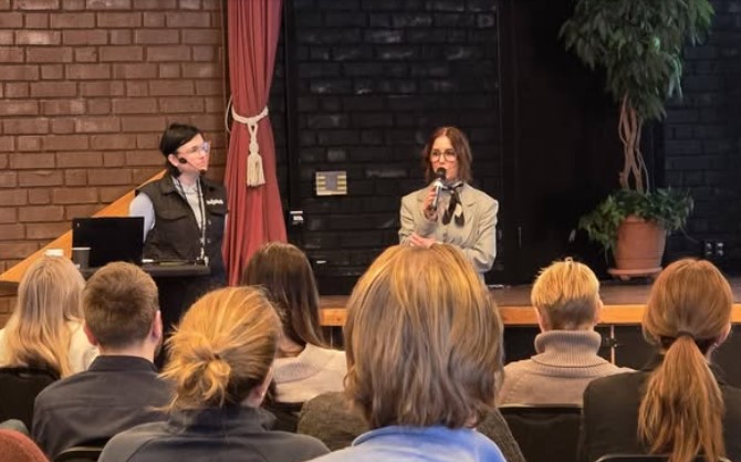 Från Stadskärneträffen - intervju vid scen