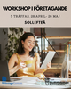 Workshop i företagande, 5 träffar, 28 april - 26 maj Sollefteå